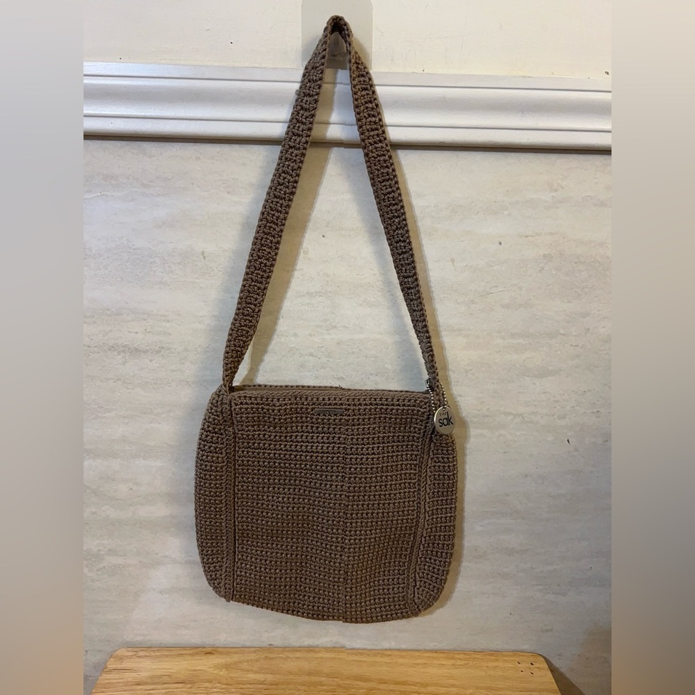 The Sak classic vintage hand-crocheted shoulder bag